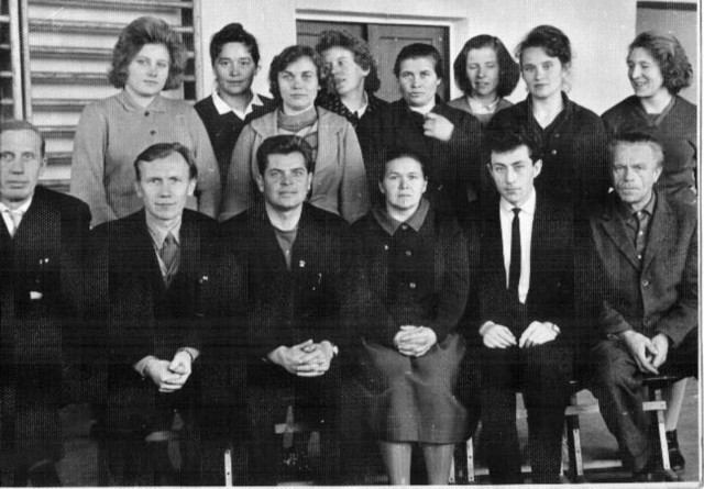 Директор Большеборской школы с 1945 по 1960 годы